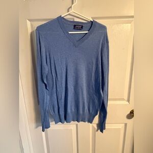 Azure V-Neck Sweater for Men